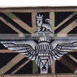 England Flag Khaki Military EMBROIDERED PATCH | Embroidered Badges | Embroidered Patches | Sew On Patches on Camo Fabric