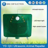Sonic Sound Wave Aniaml Repeller Solar Ultrasonic Bird Repeller for Yard thumbnail-2