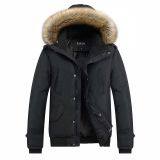 OEM Wholesale Black Winter Hoodie Jacket thumbnail-1