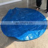 china manufactory multi-color custom sewn rounded pe tarpaulin
