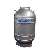 Low Price 100L LN2 Storage Tank YDS-100-210 Liquid Nitrogen Dewar Flask thumbnail-2