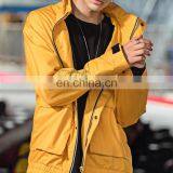 New Arrival Young Mens Zip up Barber Tracksuit Jacket With Words Printing thumbnail-3