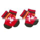Wholesale Factory Manufacturer Christmas Anti Slip Pet Dog Cat Socks thumbnail-1
