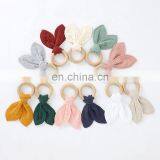 Деревянный кольцевой посох для резания зубов с индивидуальным логотипом