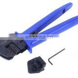 Slocable Blue Color Stainless Steel Metal Plier Hand Using Crimping Tool for Solar Connector thumbnail-2