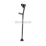 New adjustable height walking health recover forearm medical aluminium arm elbow crutches