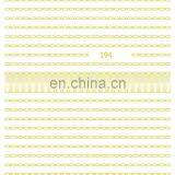 JOYFUL 191-197 Gold and Silver Nail Beauty 3D Ultra-thin Rose Gold English Letter Nail Sticker thumbnail-5