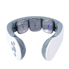 Hot Sale Home Portable Mini U Shape Wireless Neck Massage 360 Infrared Physiotherapy Kneading Pulse 4D Smart Voice Neck Massager thumbnail-3