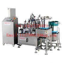 Hot Selling FOB Guangzhou Price Full Set Complete Automatic Bottle Liquid Perfume Filling Capping Packing Machine Line thumbnail-4
