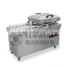 Industrial  Double Chamber Corn Vacuum Packing Machine /Meat Sausage Egg Vacuum Packing Machine