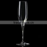 Handmade mouth blown 8 OZ crystal clear champagne glass                        
                                                Quality Choice