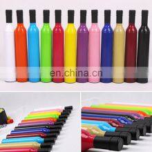 Promotional Cheap Price Free, Sample Colorful Wine Bottle Folding Umbrella Custom Logo Price Water Bottle Umbrella/ thumbnail-5