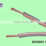 Transparent Speaker Cable 2-Core 2x1.5mm2 15A