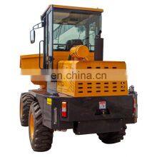 FCY50R 4x4 off Road Tipper 5 Ton Rotary Bucket Swing Rimorchio Agricolo Dumper 4wd Mini Dumper for Sale thumbnail-4