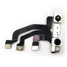 ORG Front Camera For IPhone Xs Max Front Camera Flex Cable With Cam Plastic Ring Proximity Sensor Facing