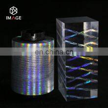 PET BOPP Laser Holographic Easy Open Self Adhesive Tear Tape for Tobacco Packing, Tear Strip Tape for Cigarette Box thumbnail-2