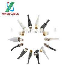 3C2V Coaxial Cable 9.5TV Connector TV Cable 75Ohm TV Antenna Connector Cable thumbnail-5