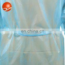 Disposable Waterproof PP+PE Surgical Gown Hospital Use Medical Adult Use Anti-Bacterial Isolation Gown thumbnail-2