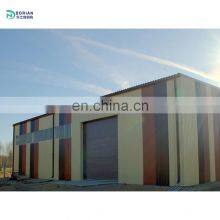 Prefab Prefabricated Round Steel Structures Building Steel Sheet Warehouse