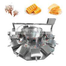 Cheapest Commercial Big Sweet Cone Edible Wafer Coffee Cup Making Machine Ice Cream Waffle Cone Maker thumbnail-2