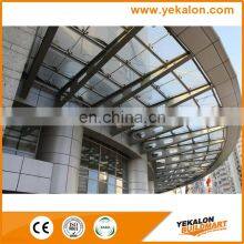 Best Choice Exceptional Quality Large Outdoor Decorative and Practical Tempered Glass Entrance Awning Canopy System thumbnail-4