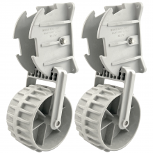 ISURE MARINE Boat Teak Decking Launching Wheels Dinghy Foldable Launch Wheels Dinghy Wheelers thumbnail-1