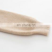 Heavy Knit Pure Cashmere Cardigan Thick V-Neck Jacquard Sweater for Winter Casual Solid Pattern Design thumbnail-5