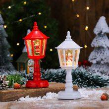 Customizable Water-Filled Hexagonal Christmas Lamps - Luminous Ornaments for Holiday Gifting thumbnail-5