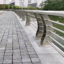 Customized Outdoor Landscape Stainless Steel Posts With Glass Railings and Handrails for Balconies, Subways, Malls, Bridges and Engineering Projects thumbnail-2