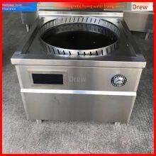 Steamed and Fried Bun Oven, Automatic Rotating Fried Dumpling Oven, Commercial Water-fried Bun Oven, Electromagnetic Fried Dumpling Pan, Pot Sticker Frying Machine thumbnail-3