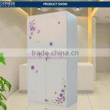 Easy Assembled Hotel Bedroom Set Double Doors Wardrobe Bedroom Furniture Classic Steel Almirah thumbnail-5