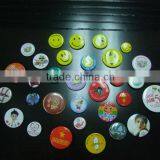 Kinds of round tin badge,custom printed tin badge