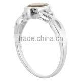 Red Oval Garnet Ring Earring Set thumbnail-3