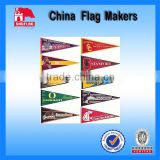 Customized Logo Design Pennant Flag For Sale
