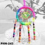 Colorful Wood Beads Dream Catcher Indian Car Pendant Dreamcatcher thumbnail-1