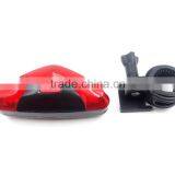 8SMD Bicycle Cycling Mountain Bike Light Laser Tail Light With 2 Safety RED Laser Lines Projectors Rear Safety Warning thumbnail-3