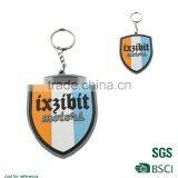 custom design 3D Soft PVC sport Keychain for souvenir