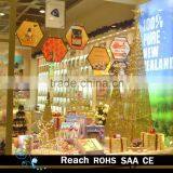 Shopping Window Decoration for Christams With Christmas Tree , Gift Box,christmas Deer Decorations