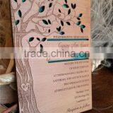 Gorgeous & Creative Wood Tree Laser Cut Wedding Invitations thumbnail-2