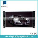 Wide Screen Open Frame 19" Advertising Monitor With Motion Sensor Optional
