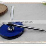 TT- 08 Silver Table Pen With Acrylic Pen Display Stand , Bank Pen Holder thumbnail-4