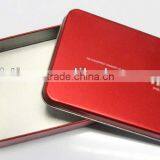 Tin Canister in Rectangular Shape