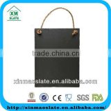 [factory direct] hot sale Hanging Middle Black Slate Menu Board with chalk DP-3220RD2A
