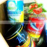 CANNED FISH 425g/185g/125g Mackerel Sardine in Tomato Sauce Southest Asia Middle East America West Africa Ecowas EU East Europe thumbnail-1