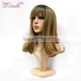 Pretty Fashion Peruvian Human Hair Wig Wavy Cheap Hair thumbnail-3