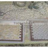 natural golden slate mosaic tiles