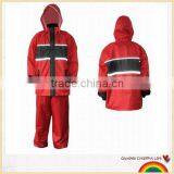 polyester or nylon raincoat for adult