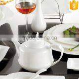 Unique Design 550ml Tea Pot Ceramic Bone China Coffee Pot thumbnail-1