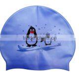 New Style Silicone Cartoon Swiming Cap thumbnail-1