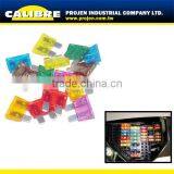 CALIBRE SAE Standard 120pc Assorted Colored Car Fuse Set Auto Fuse Set thumbnail-2